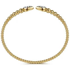 Outlet Gabriel & Co. 14K Yellow Gold Diamond Bangle