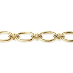Outlet Gabriel & Co. 14K Yellow Gold Diamond Bracelet