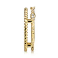 Online Gabriel & Co. 14K Yellow Gold Diamond Bujukan Marquis Shape Easy Stackable Ring
