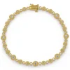 Discount Gabriel & Co. 14K Yellow Gold Diamond Bujukan Tennis Bracelet