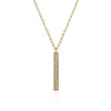 Sale Gabriel & Co. 14K Yellow Gold Diamond Drop Pendant Necklace