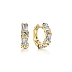 Online Gabriel & Co. 14K Yellow Gold Diamond Earrings
