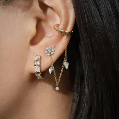 Online Gabriel & Co. 14K Yellow Gold Diamond Earrings