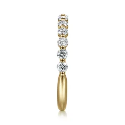 Gabriel & Co. 14K Yellow Gold Diamond Ladies Ring
