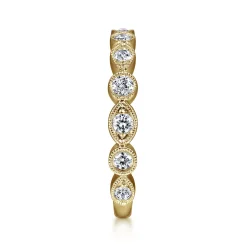 Online Gabriel & Co. 14K Yellow Gold Diamond Ladies Ring