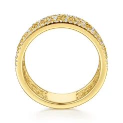 Online Gabriel & Co. 14K Yellow Gold Diamond Marquise Easy Stackable Ring