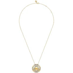 Clearance Gabriel & Co. 18K Yellow Gold Diamond Pendant Necklace