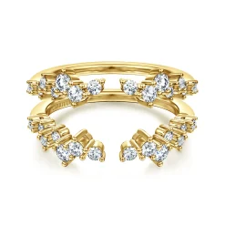Gabriel & Co. 14K Yellow Gold Diamond Ring Enhancer - 0.65 ct