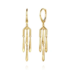 Outlet Gabriel & Co. 14K Yellow Gold Drop Chandelier Earrings