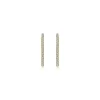 Online Gabriel & Co. 14K Yellow Gold French Pave 20mm Round Inside Out Diamond Hoop Earrings