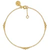 Discount Gabriel & Co. 14K Yellow Gold Graduating Bujukan Ball Station Bracelet