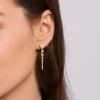 New Gabriel & Co. 14K Yellow Gold Graduating Diamond Stud Drop Earrings