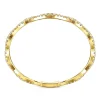 Clearance Gabriel & Co. 14K Yellow Gold Graduating Diamond Station Bangle