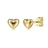 Online Gabriel & Co. 14K Yellow Gold Heart Plain Earrings