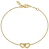 Outlet Gabriel & Co. 14K Yellow Gold Hearts Chain Bracelet