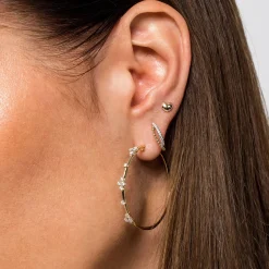New Gabriel & Co. 14K Yellow Gold Heart Stud Earrings