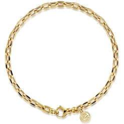 Clearance Gabriel & Co. 14K Yellow Gold Hollow Chain Bracelet