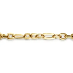 Outlet Gabriel & Co. 14K Yellow Gold Hollow Link Chain Bracelet
