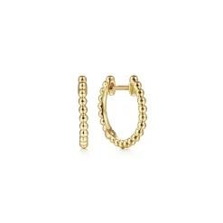 Gabriel & Co. 14K Yellow Gold Huggie Earrings-Bujukan