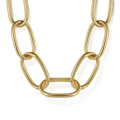 Clearance Gabriel & Co. 14K Yellow Gold Large Oval Link Chain Necklace