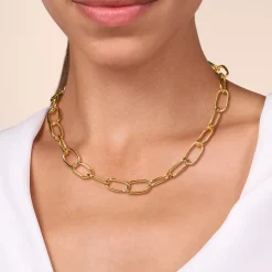 Clearance Gabriel & Co. 14K Yellow Gold Large Oval Link Chain Necklace