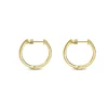Online Gabriel & Co. 14K Yellow Gold Micro Pave 15mm Round Inside Out Diamond Hoop Earrings