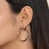 Clearance Gabriel & Co. 14K Yellow Gold 40mm Classic Hoop Earrings