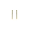 Sale Gabriel & Co. 14K Yellow Gold 20mm Slim Pave Diamond Huggie Earrings