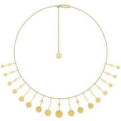 Sale Gabriel & Co. 14K Yellow Gold Necklace with Round Shape Drops