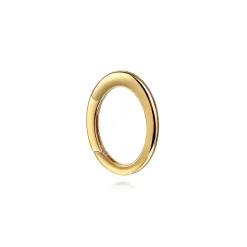 Gabriel & Co. 14K Yellow Gold Oval Lock