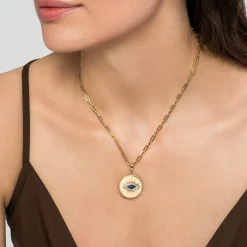 Discount Gabriel & Co. 14K Yellow Gold Paper Clip Chain Necklace
