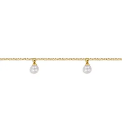 Outlet Gabriel & Co. 14K Yellow Gold Pearl Droplet Bracelet