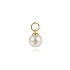 Outlet Gabriel & Co. 14K Yellow Gold Pearl Earring Charm