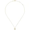 Sale Gabriel & Co. 14K Yellow Gold Pearl Pendant Necklace-Bujukan