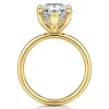Clearance Gabriel & Co. 14K Yellow Gold Pear Shape Diamond Engagement Ring