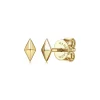 Gabriel & Co. 14K Yellow Gold Pyramid Stud Earrings