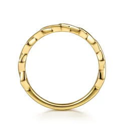 Outlet Gabriel & Co. 14K Yellow Gold Rhombus Shape Stackable Ring