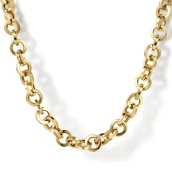 Hot Gabriel & Co. 14K Yellow Gold Round Link Chain Necklace