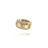Sale Gabriel & Co. 14K Yellow Gold Single Diamond Ear Cuff