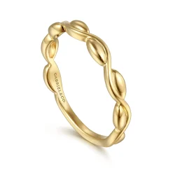 Discount Gabriel & Co. 14K Yellow Gold Stackable Ring