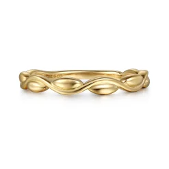 Discount Gabriel & Co. 14K Yellow Gold Stackable Ring