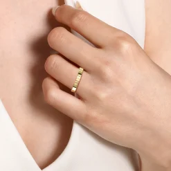 Best Gabriel & Co. 14K Yellow Gold Stackable Ring