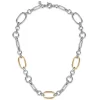 Clearance Gabriel & Co. 14K Yellow Gold 925 Sterling Silver Bujukan Link Chain Necklace