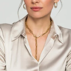 Online Gabriel & Co. 14K Yellow Gold Y Chain Necklace