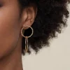 Gabriel & Co. 14K Yellow Plain Gold Bujukan Beads Stud Drop Earrings