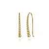Outlet Gabriel & Co. 14K Yellow Plain Gold Graduating Bujukan Ball Drop Frenchwire Earrings