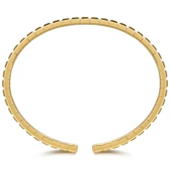 Outlet Gabriel & Co. 14K Yellow Plain Gold Split Bangle Bracelet