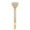 Gabriel & Co. Lanna - 14K Yellow Gold Cushion Cut Diamond Engagement Ring