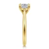 Discount Gabriel & Co. Larissa - 14K Yellow Gold East West Elongated Cushion Solitaire Engagement Ring