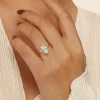 Online Gabriel & Co. Lark - 14K White-Yellow Gold Marquise Shape Solitaire Engagement Ring